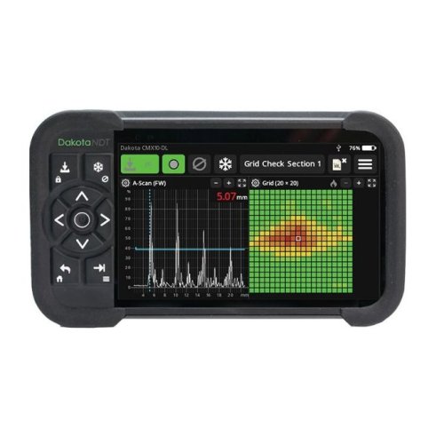 CMX-10 DL- Medidor de Espessura Dakota - A-Scan e B-Scan